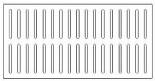 V7380 Series ADA Trench Drain Grate